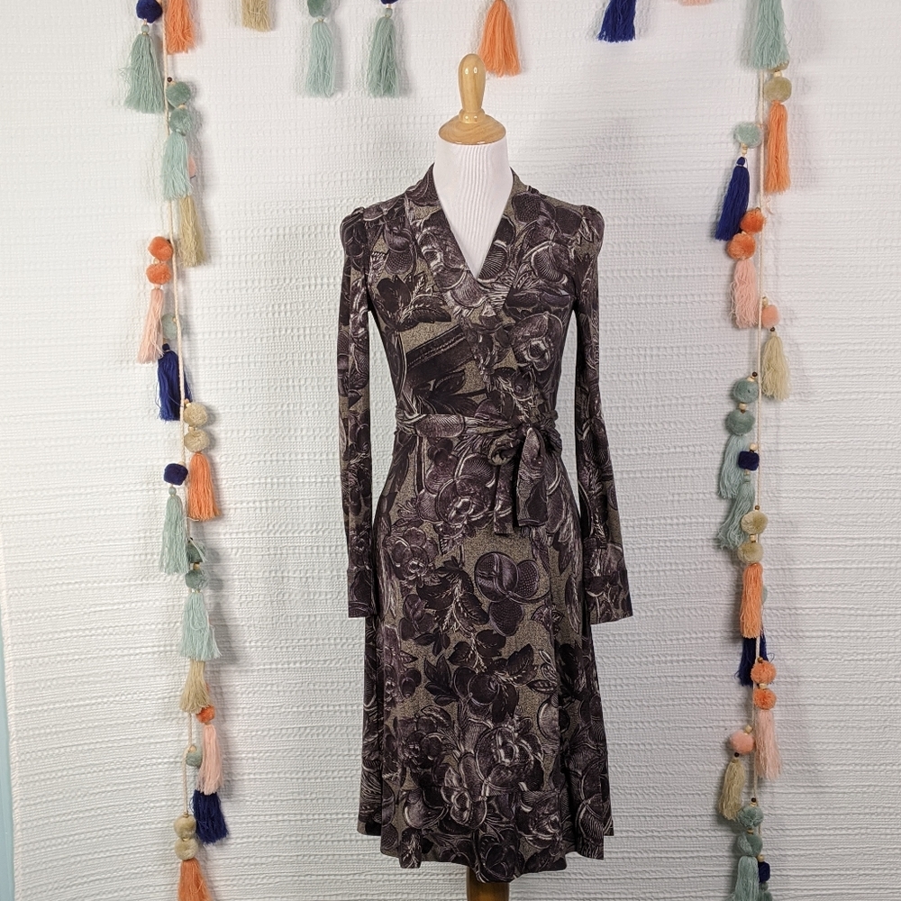 DVF Floral Boka Wrap Dress